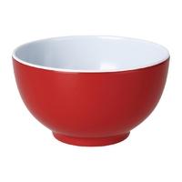 Kristallon Gala Colour Rim Melamine Bowl Red 125mm Pack of 6