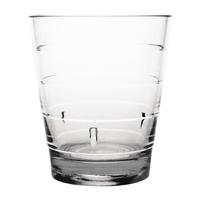 Kristallon Polycarbonate Ringed Tumbler Clear 285ml Pack of 6