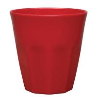 Kristallon Melamine Plastic Tumbler Red 290ml Pack of 6