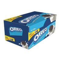 Kraft Oreo Mini Biscuits Chocolate-Flavoured Sandwich with White Filling Twin Pack Pack of 24