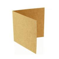 Kraft Card Blanks and Envelopes 3.5 x 3.5 Inches 20 Pack