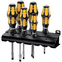 Kraftform Plus Heavy Duty Chiseldriver Screwdriver Set Sl/Pz 6 Piece