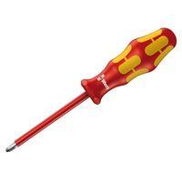 kraftform plus 165i vde insulated screwdriver pozidriv pz1 x 150mm