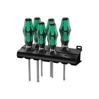 Kraftform Plus 334/355/6 Screwdriver Set 6 Piece PZ/SL