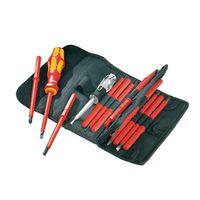 Kraftform VDE Kompakt Interchangeable Screwdriver Set of 16 SL PH PZ TX