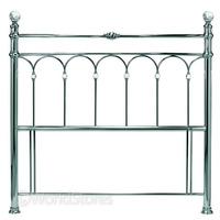 Krystal Nickel Headboard Kingsize