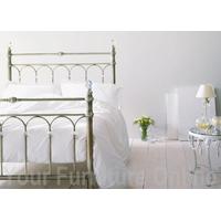 Krystal Antique Brass Bedstead - Multiple Sizes (135cm - Double)