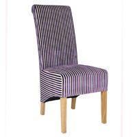 Krista Jupiter Dining Chair Aubergine