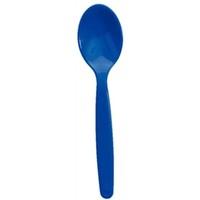 Kristallon DL125 Polycarbonate Spoon, Blue (Pack of 12)