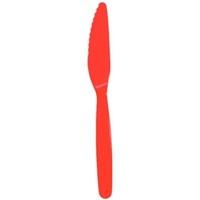 Kristallon DL114 Polycarbonate Knife, Red (Pack of 12)