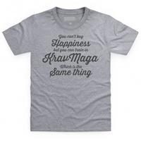 Krav Maga Happiness Kid\'s T Shirt