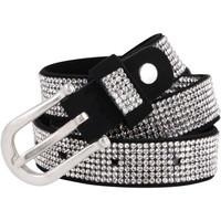 Krisp 7 Row Diamante Thin Buckle Belt women\'s Belt in Other