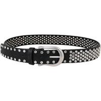 krisp diamante studded belt womens belt in black