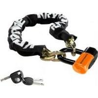 Kryptonite New York Chain Bike Lock with series 4 disc lock 3 ft 3 in (100 cm)