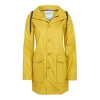 Kristi Plain Waxed Jacket Turmeric