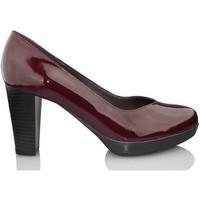 kroc patent leather shoe salon womens court shoes in red