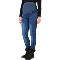 krisp over the bump jeans womens jeans in blue