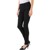 Krisp Tapered Leg Basic Jeans women\'s Jeans in black