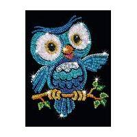 KSG Sequin Art Ozzy Owl