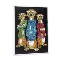 KSG Sequin Art Meerkats