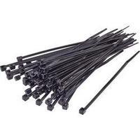 KSS CVR160LBK Inside Serrated Cable Tie, Black, mm x mm, 100 pc(s) Pack
