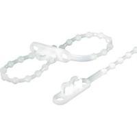 KSS KTV145 Releaseable Double Knot Cable Tie, Ecru, mm x mm, 100 pc(s) Pack