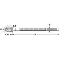 KSS PMA150 Clamp Binder With Screw Eyelet White