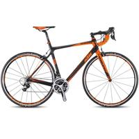 KTM Revelator Master CD Dura Ace 9000 Road Bike - Matt Black / Orange / 52cm