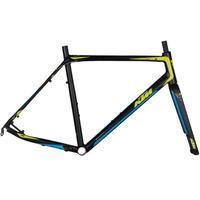 KTM Canic CXA Cyclocross Disc Frameset - Black / Blue / 59cm