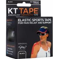 kt tape elastic sports tape 20 10 precut strips black 