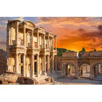 Kusadasi Port to Priene, Stone Houses of Doganbey Village and Ephesus with Lunch in Karine