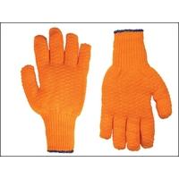 Kuny\'s PVC Coated String Knit Gloves Large