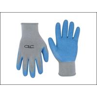 kunys latex dip work gloves large