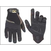 kunys contractors flexgrip gloves large