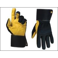 Kuny\'s Hybrid-270 Top Grain Leather Cuff Glove Large