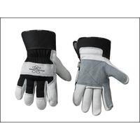kunys double leather palm rigger gloves