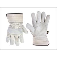 kunys chrome leather palm rigger gloves