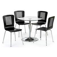 Kudos Dining Set with 4 Dining Chairs