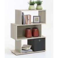 Kubi2 Shelving Unit In Larch With 3 Compartments
