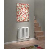 kudox two column designer radiator white 628 x 600 mm