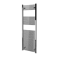 kudox straight towel radiator chrome 600 x 1800 mm