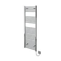 Kudox Flat Electric Towel Radiator - Chrome 500 x 1500 mm