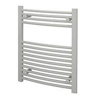 kudox curved towel radiator white 600 x 750 mm