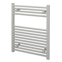 kudox straight towel radiator white 600 x 750 mm