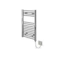 kudox flat electric towel radiator chrome 400 x 700 mm