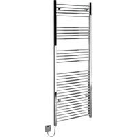 kudox flat liquid filled electric ladder towel rail