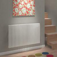 Kudox Xylo Horizontal Radiator White (H)600 mm (W)980 mm