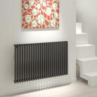 Kudox Xylo Horizontal Radiator Anthracite (H)600 mm (W)980 mm