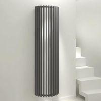 Kudox Tallos Vertical Radiator Anthracite (H)1800 mm (W)500 mm