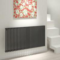 kudox xylo horizontal radiator anthracite h600 mm w1180 mm